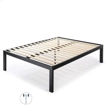 Full size 18 Inch Easy Assemble Metal Platform Bed Frame Wooden Slats - $6,165.71 MXN