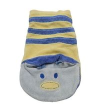 Vintage Y2K Carters Tiny Little Bee Blue Yellow Washcloth Puppet - $19.80