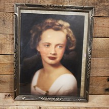 15 X 12 Framed Photo Of A Beautiful Young Woman 1930s - £31.61 GBP