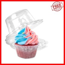 High Dome Disposable Cupcake Containers, 100 Pack - Ideal for Weddings &amp;... - $623.90 MXN