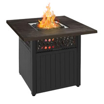 Dual Heat 41,000 Btu Gas Fire Pit With 38 Inch Tabletop - £292.53 GBP