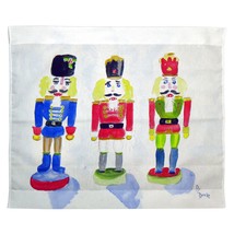 Betsy Drake Nut Crackers Outdoor Wall Hanging 24x30 - £39.46 GBP
