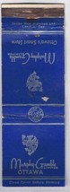 Matchbook Cover Murphy Gamble Ottawa Ontario Excise Paid - $4.94