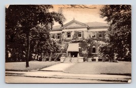 Public Library Building Melrose MA Massachusetts 1944 Postcard J16 - £3.07 GBP