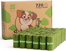 Poop Bags for Dogs, 720 Pet Waste Bags Refill Rolls, 100% Leak Proof Extra Thick - £23.09 GBP