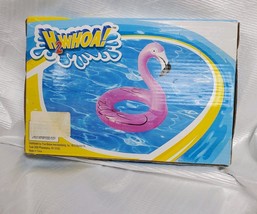 Pink Flamingo Floating Tube, 38" image 3