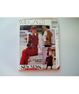 McCall&#39;s Pattern 6781 Blouse,Vest,Skirt,Pants Size 10 - 14 Un-Cut Pre-owned - $167.36 MXN