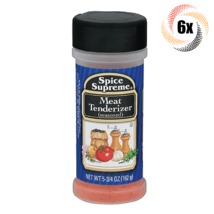 6x Shakers Spice Supreme Meat Tenderizer Seasoning | 5.75oz | Fast Shipping - £15.29 GBP