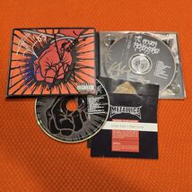 Metallica signed cd St Anger, 4 members,  Original, Vintage, Great Gifts... - $3,433.88 MXN