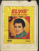 Elvis Presley: Elvis&#39; Gold Records 8 track tape - £8.77 GBP