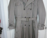 London Towne  Trench Coat Sz 42 Reg w lining + extra lining for colder w... - $49.49