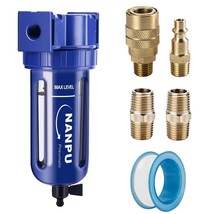 For Use With Air Compressors And Pneumatic Tools, Nanpu 1/2&quot;, And Manual Drain - £36.75 GBP