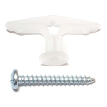 5/8&quot; - 3/4&quot; x 1.8&quot; Plastic Toggles &amp; Screws - $15.67