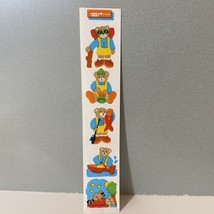 Vintage 1984 Toots Cardesign Camping Bear Stickers - £19.91 GBP