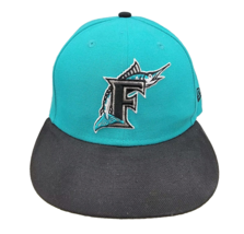 Florida Marlins Hat New Era 59fifty 7 1/2 Wool Bill Cooperstown Collecti... - £17.77 GBP