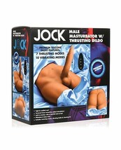 Jock Male Maturbator With Remote Control Thrusting Vibrating Dildo - £283.62 GBP