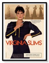 Virginia Slims Cigarettes Print Ad Vintage 1989 Magazine Advertisement Art - £7.64 GBP