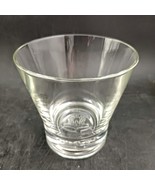 Crown Royal Whiskey Glasses With Embossed Logo, Made In Italy, 3.5&quot; Tall... - $24.67 CAD