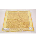 Garnier Thiebaut Isaphire Ambre Gold Damask Placemats 50 x 40 cm Set of ... - €67,55 EUR