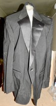 Bill Blass Tuxedo 48R Studs Ties Cufflinks Pants Everything U Need Extras 185X - £133.54 GBP