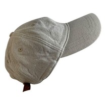 Madewell Baseball Hat Cap Strap Back One Size Adjustable Beige Cotton Linen - $18.68