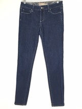 Paige Skyline Women&#39;s size 27 Skinny Blue Denim Jeans Medium Wash 30 x 30 - £18.77 GBP