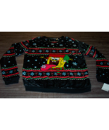 SOFT! WOMEN&#39;S TEEN SPONGEBOB SQUAREPANTS CHRISTMAS Sweatshirt MEDIUM NEW - $48.66 CAD