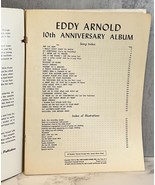 Eddy Arnold 10th Anniversary Album Sheet Music Songbook 1955 - £4.67 GBP