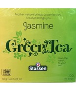 24 Boxes, Stassen Pure, Jasmine Green Tea, 100 Tea Bags, Quality #1 - $298.85 CAD