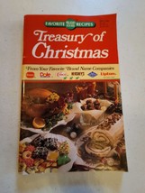 Favorite Brand Name Recipes Treasury of Christmas 1992 Recipe Cookbook - £7.99 GBP