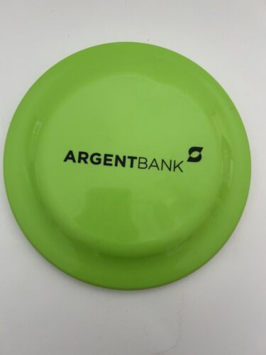 Argent Bank Green Color Frisbee