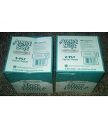 Lot of 2 Angel Soft Professional Facial Tissue Boxes 2-Ply Tissues Box -... - £3.13 GBP