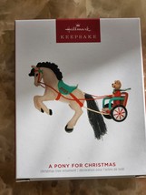2023 Hallmark A Pony for Christmas Keepsake  Ornament - #26 Series - $20.35