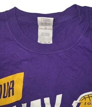 LA Lakers Opening Night 2016 T-Shirt Purple NBA Basketball Tee Mens XL Gildan image 4