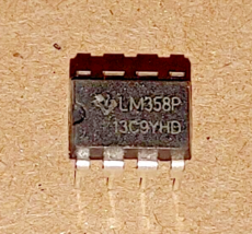 lm358p IC, OP AMP, DUAL, DIP8, 358 nos - $1.65