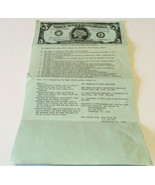 Vintage ERA leaflet woman&#39;s office worker bill of rights NOW organizatio... - €17,07 EUR