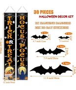 Halloween Decorations Outdoor Decor Trick or Treat &amp; Hocus Pocus Banners... - £10.10 GBP