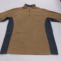 Columbia XM6279 Men's Brown/Black Pine Ridge Fleece 1/4 Zip Sweatshirt Size M image 13