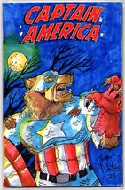 ONE-OF-A-KIND HAND-DRAWN, INKED AND COLORED SKETCHCOVER COMIC by Dan Nok... - £62.14 GBP