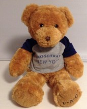 FAO Schwarz Plush Bear Fluffy 17.5&quot; tall Stuffed Animal Toy - $15.39