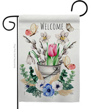 Spring Water Can - Impressions Decorative Garden Flag G154118-BO - £16.21 GBP