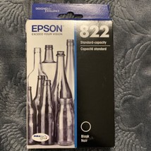 Epson T822120-S T822120-CP Black Ink Cartridge Genuine # 822 - £23.48 GBP