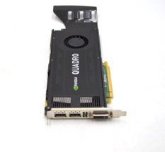 Nvidia Quadro K4000 0D5R4G 3GB GDDR PCI-E 2.0x16 Video Graphic Card - £40.47 GBP