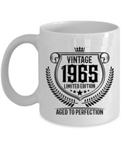 1965 Coffee Mug 11oz Ceramic Gift For Women, Men 57 Years Old Mugs Aged ... - $16.78