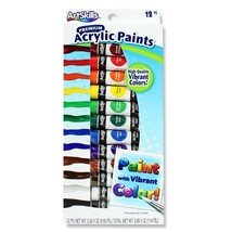 Vibrant Creations Premium Acrylic Paint Set - 12 Assorted Colors, 0.32 fl oz Eac - $30.68