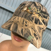 Cky Outfitters Mossy Oak Camo Hunting Adjustable Baseball Hat Cap  - £12.37 GBP