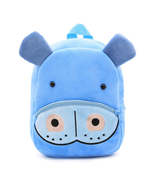 Anykidz 3D Blue Hippo School Backpack Cute Animal With Cartoon Designs C... - £32.31 GBP