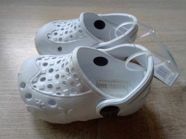 Baby Crocs, Cute White Shoes, Sandals, Infants Cloggs 3-6 months (10cm) - £8.80 GBP