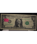 2017A  $1.00 FANCY NOTE  TRINARY 5X  OF A KIND 98.10% VERY COOL B3555556... - £25.63 GBP
