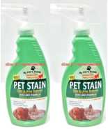 ( Lot 2 ) My Pet&#39;s Friend Pet Stain Odor &amp; Urine Remover 16 oz Each - $739.70 MXN
